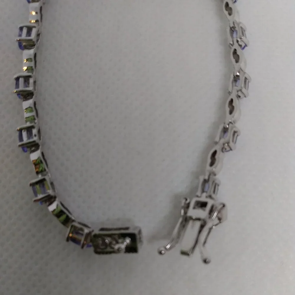 Tanzanite bracelet, size 6.75-6.50 - Picture 5 of 10